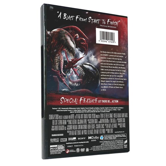 Venom 2: Let There Be Carnege 1 DVD Region 1 New Sealed Cheap Price - Picture 2 of 3